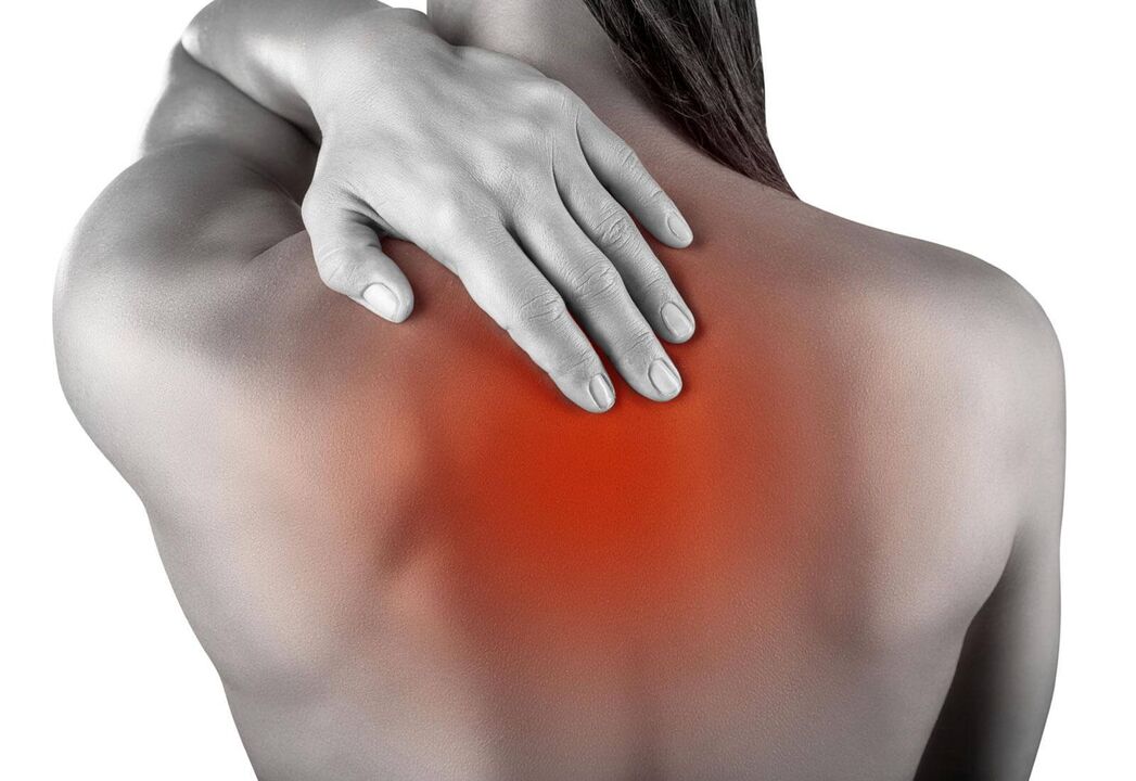 Bolečina s cervikalno osteohondrozo