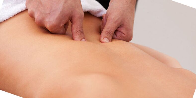 masaža za bolečine v hrbtu